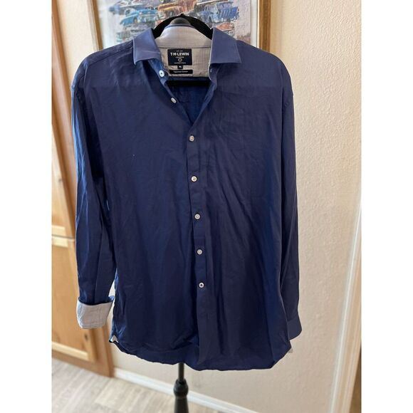 TM Lewin London Business Casual‎ XL Flip Cuff K23 - Picture 1 of 3
